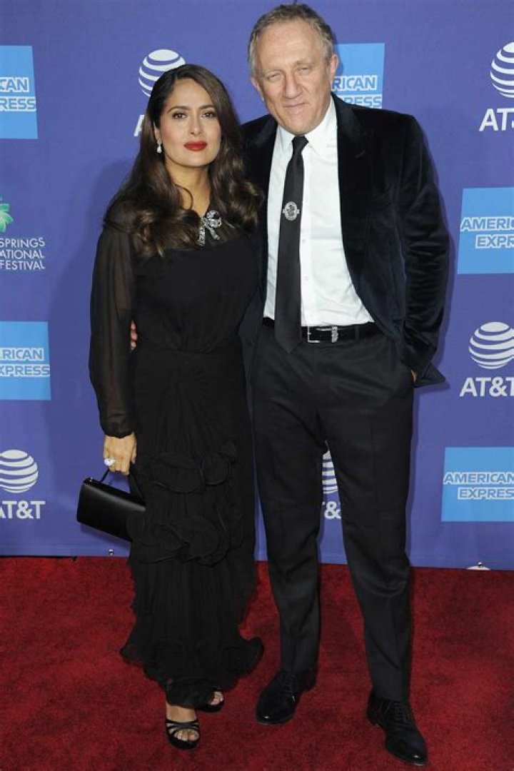 Salma Hayek Pinault Celebrates 14th Anniversary with FrançoisHenri Pinault