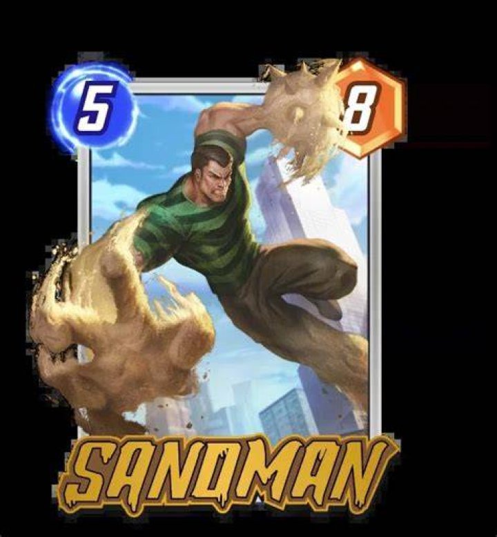Sandman card in Marvel Snap
