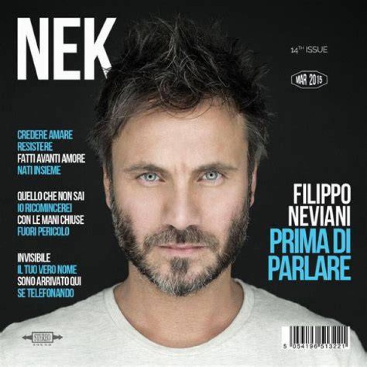 Sanremo2015 Nek, Ecco Il Nuovo Album "Prima Di Parlare" NekOfficial