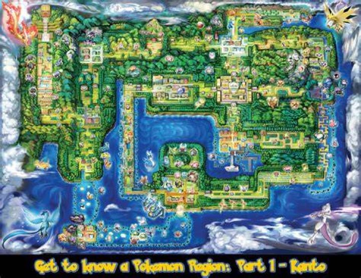Screenshot of Pokemon Go Kanto Tour.