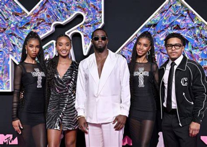 Sean P. Diddy Combs, Naomi Campbell inside for Fashion For Relief