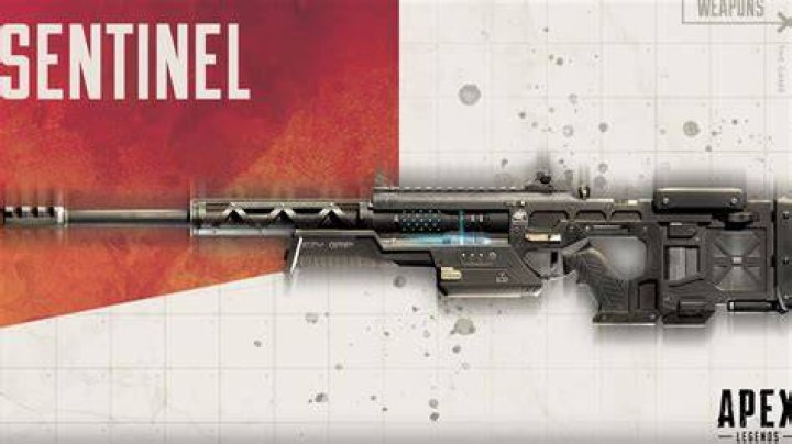 Sentinel in Apex Legends in the loadout menu