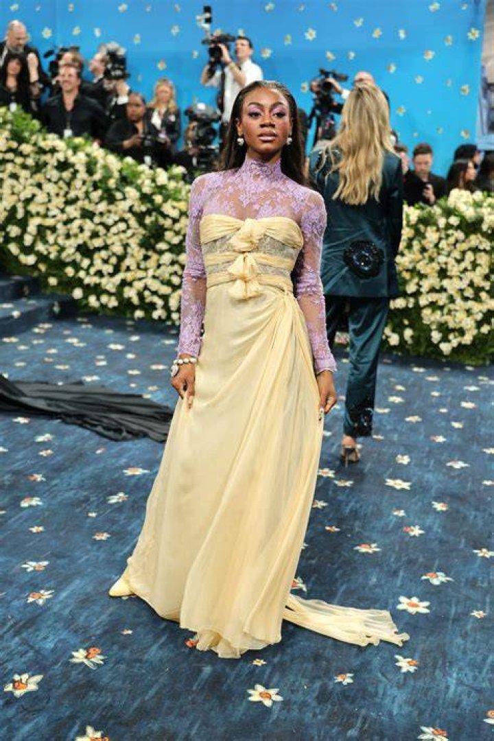 Shacarri Richardson at met gala I loveee the athletic small boob girl