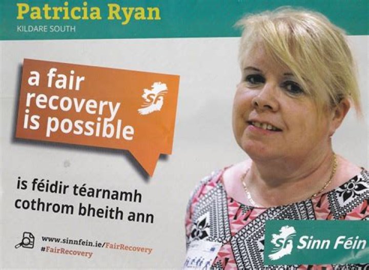 Sinn Fein nohoper Patricia Ryan wins