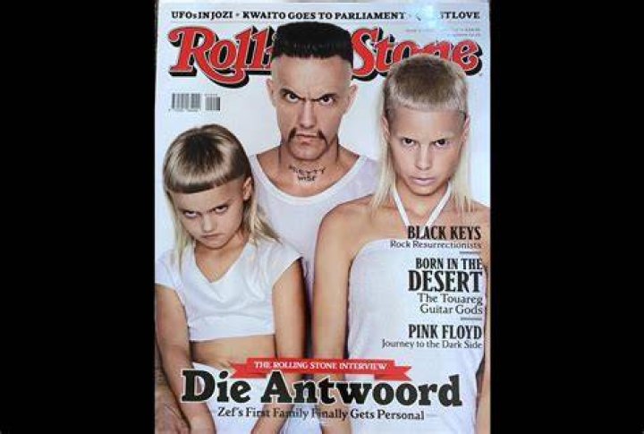 Sixteen, Ninja and Yolandi in 2005 and Sixteen, Ninja and Yolandi in