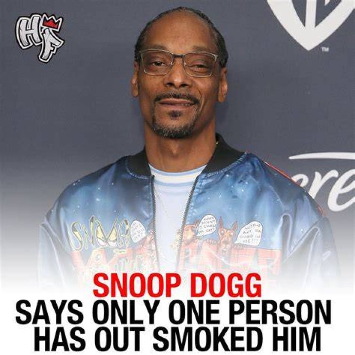 Snoop Dogg says only one person can outsmoke him Flipboard