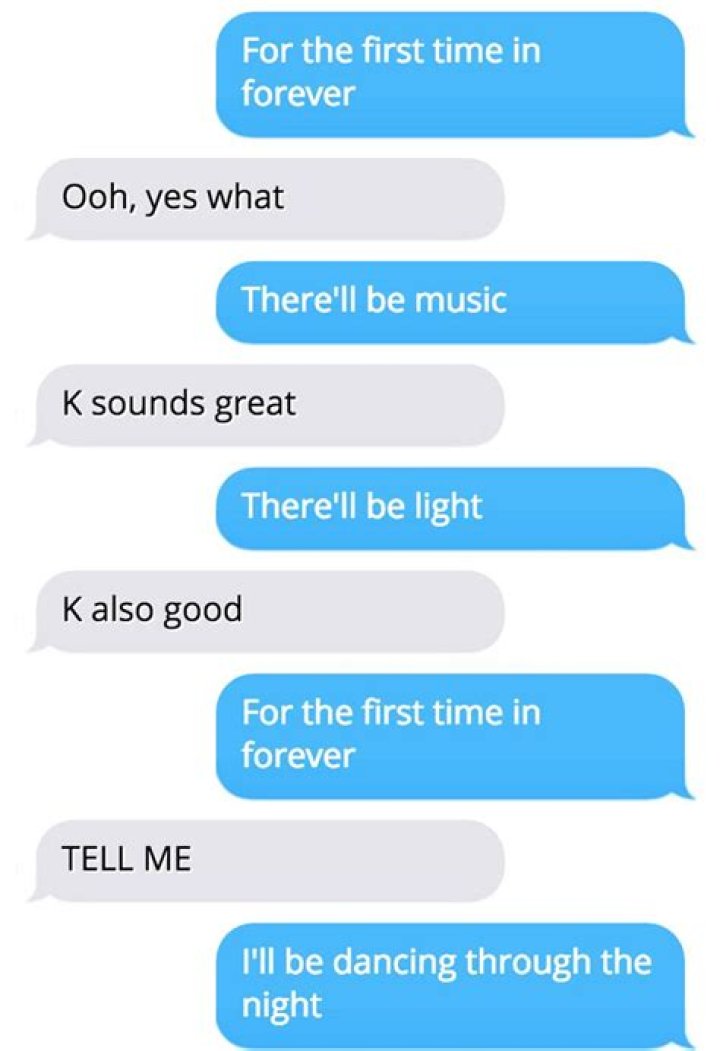 Song lyric text prank with my bestie!! 💗 [Video] Text pranks, Lyric