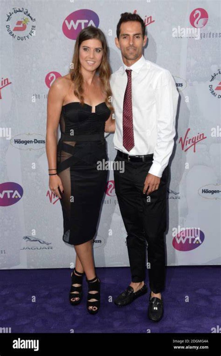 Sorana Cirstea and Santiago Giraldo attending the WTA Pre Wimbledon