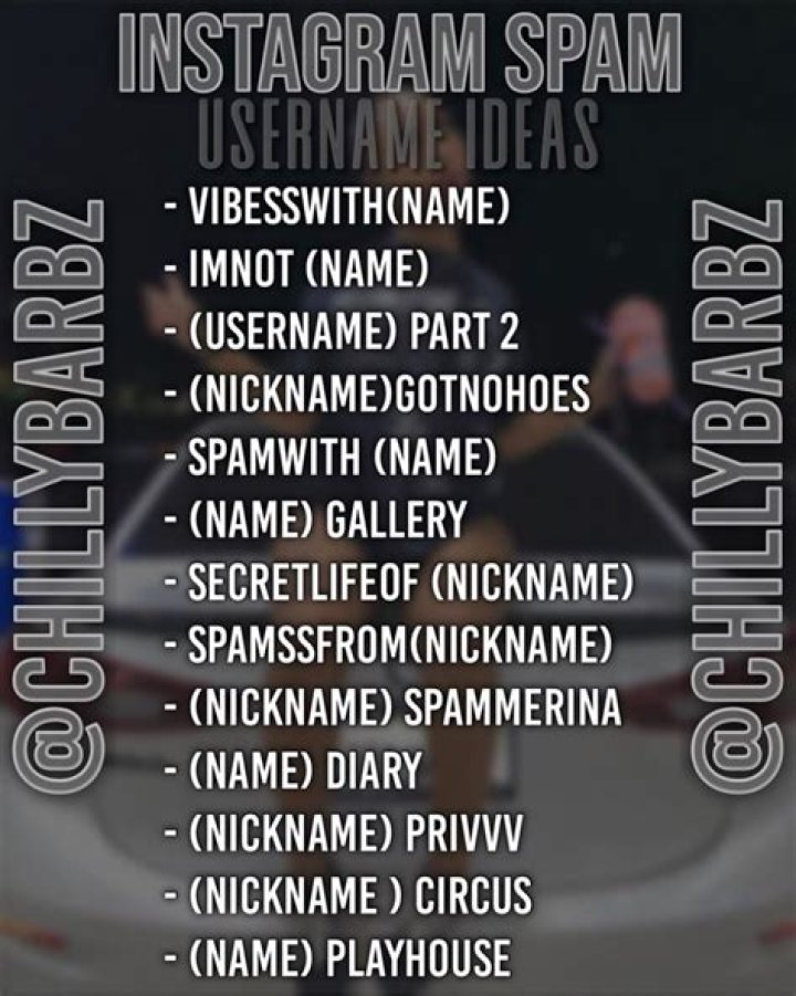 Spam usernames in 2021 Name for instagram, Good instagram bio quotes