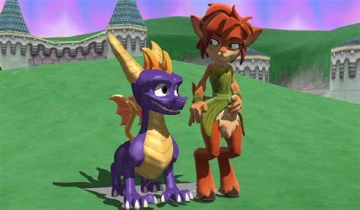 spyro and hunter together in spyro
