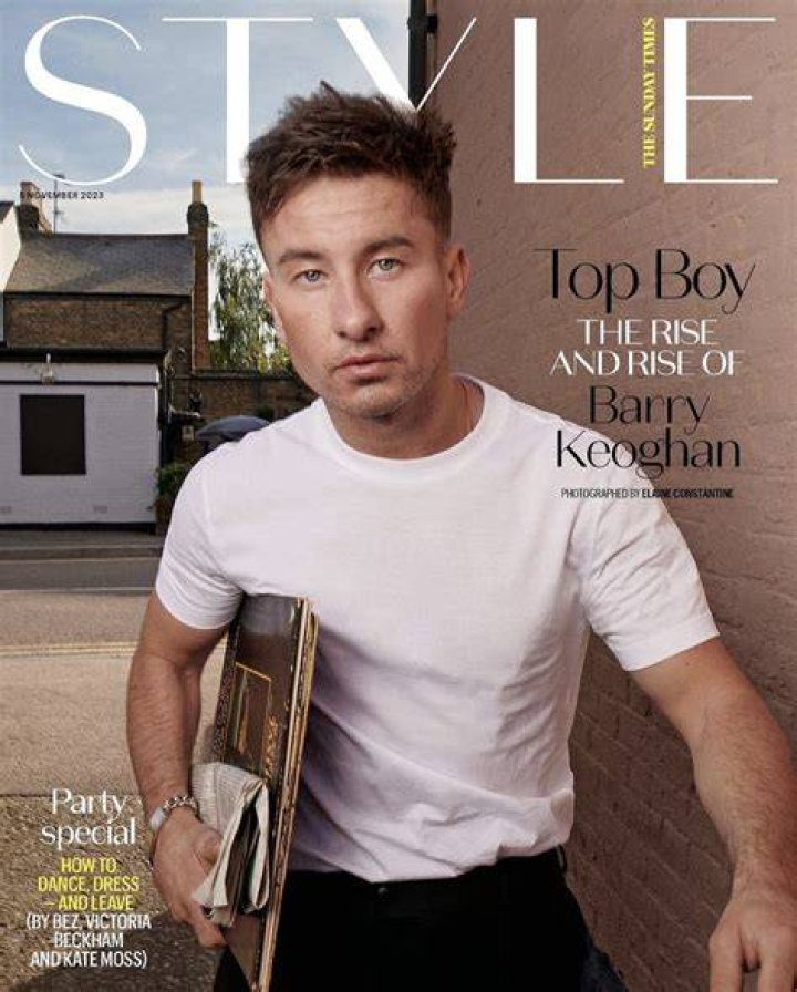 STYLE magazine 5th November 2023 BARRY KEOGHAN Saltburn Cover