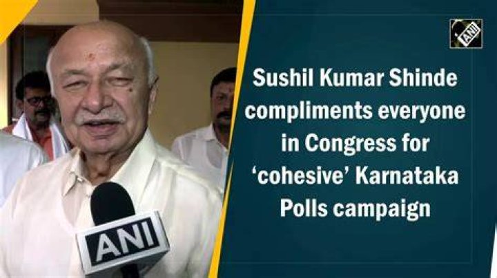 Sushil Kumar Shinde for Congress president Best man for the job