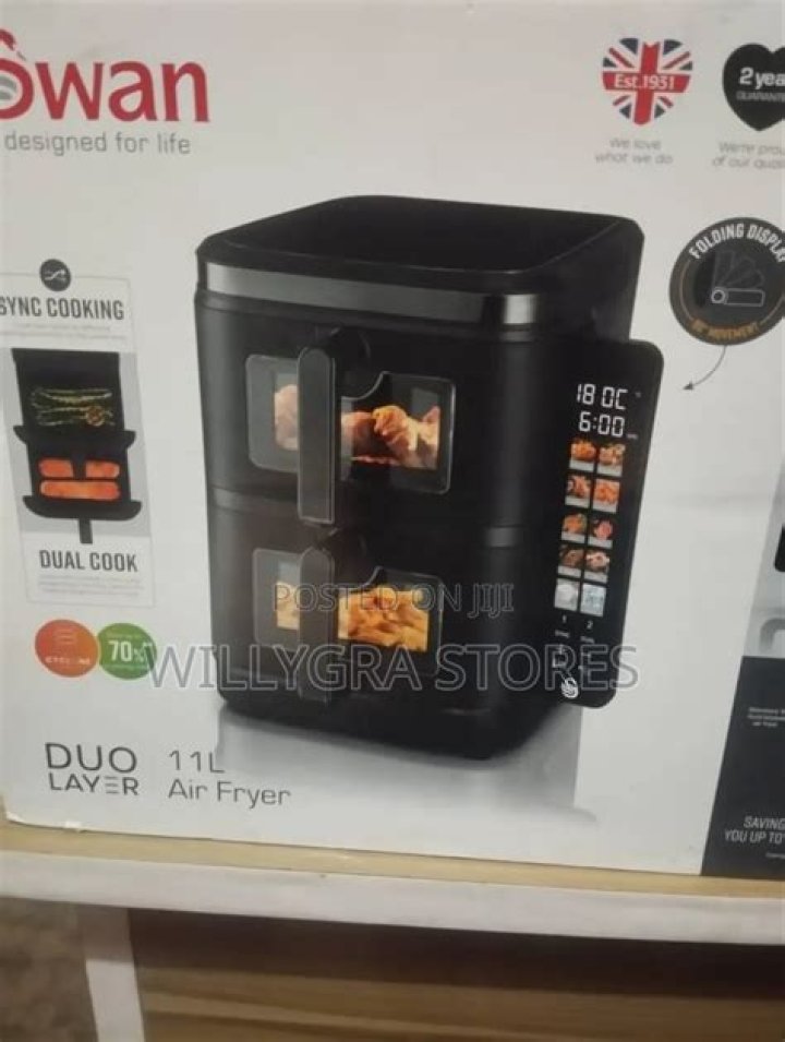 Swan Duo Digital Air Fryer review it's a first for the brand TechRadar