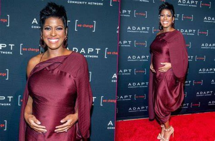 Tamron Hall dresses as pregnant Cardi B for Halloween