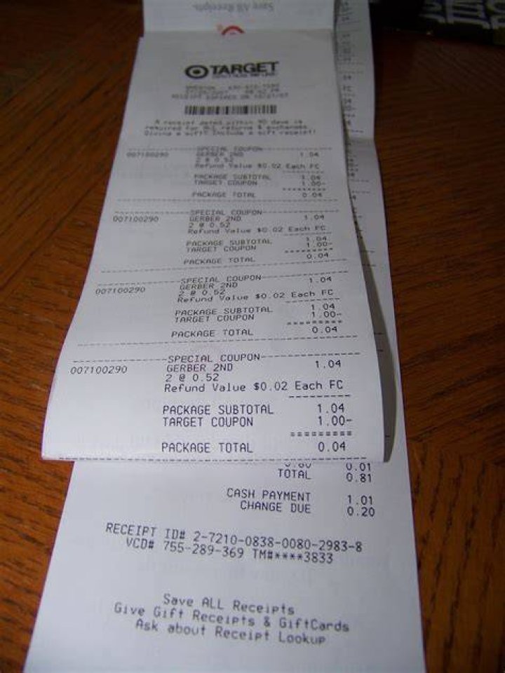 Target Return Policy With Receipt