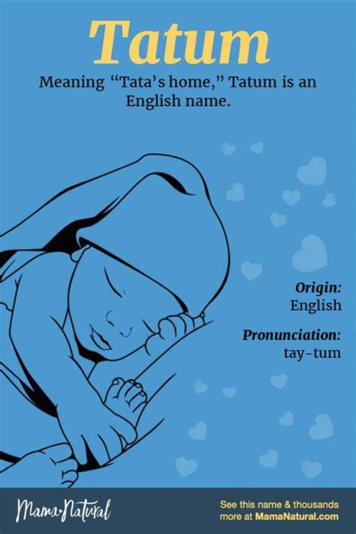 Tatum Meaning of Name