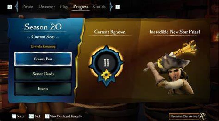 The purchasing Levels screen in Fortnite