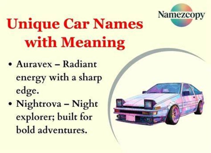 These Car Names Make Literally No Sense
