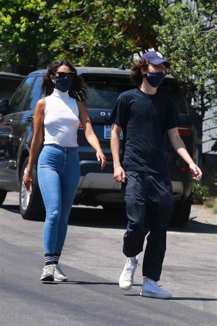 Timothée Chalamet and Eiza González Reunite in L.A. Following Their