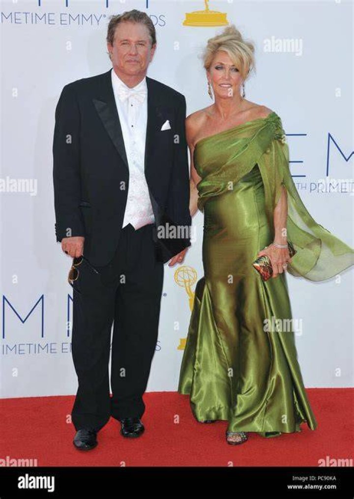 Tom berenger and wife red carpet event hires stock photography and
