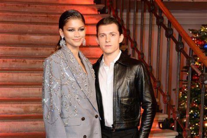 Tom Holland and Zendaya at the SpiderMan No Way Home Premiere in Los