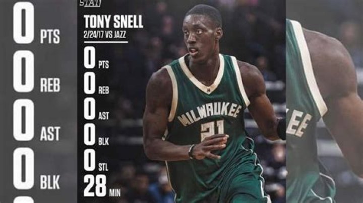 Tony Snell Worst Game