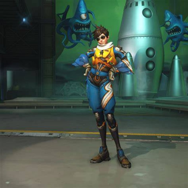Tracer skin in Overwatch