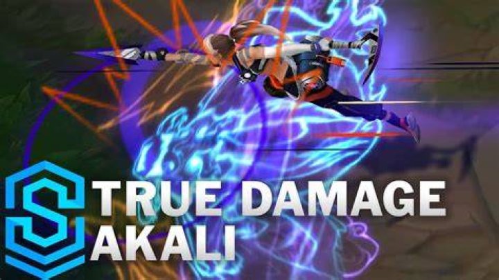 True Damage Akali skin for League of Legends