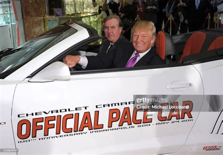 Trump named celebrity Pace Car driver for 100th Indy 500 Arabian