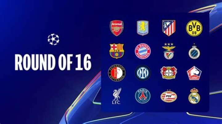 UEFA Champions League round of 16 draw Real Madrid travel to Leipzig