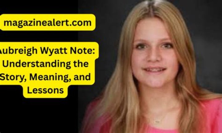 Understanding Aubery Wyatt's Tragic End How She Took Her Life