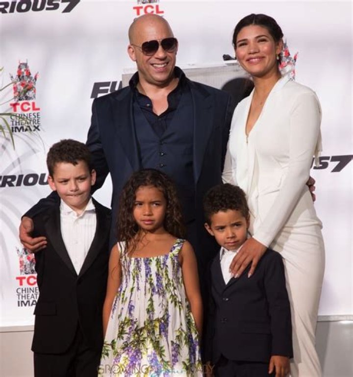 Vin Diesel his third child and shares baby photo on social