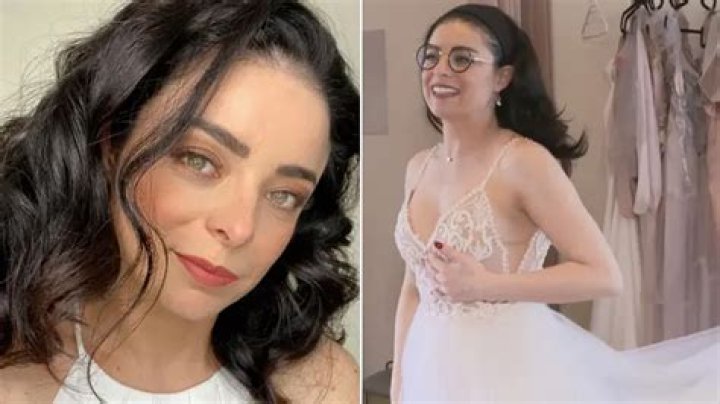 Violeta Isfel se prueba vestidos de novia para su boda asegura que