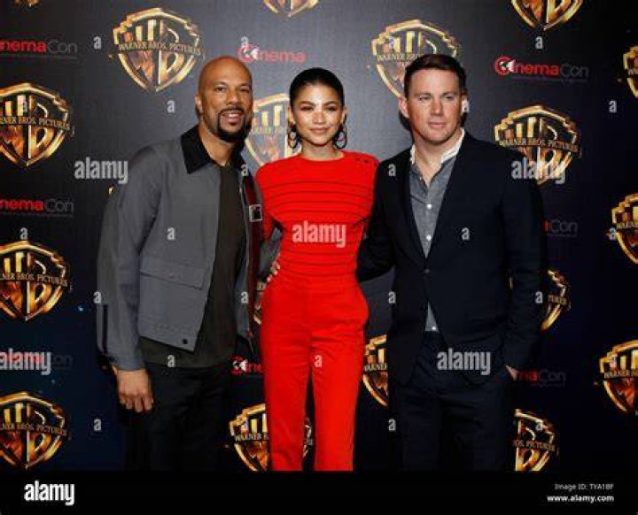 Voice actors Common, Zendaya and Channing Tatum arrive for the