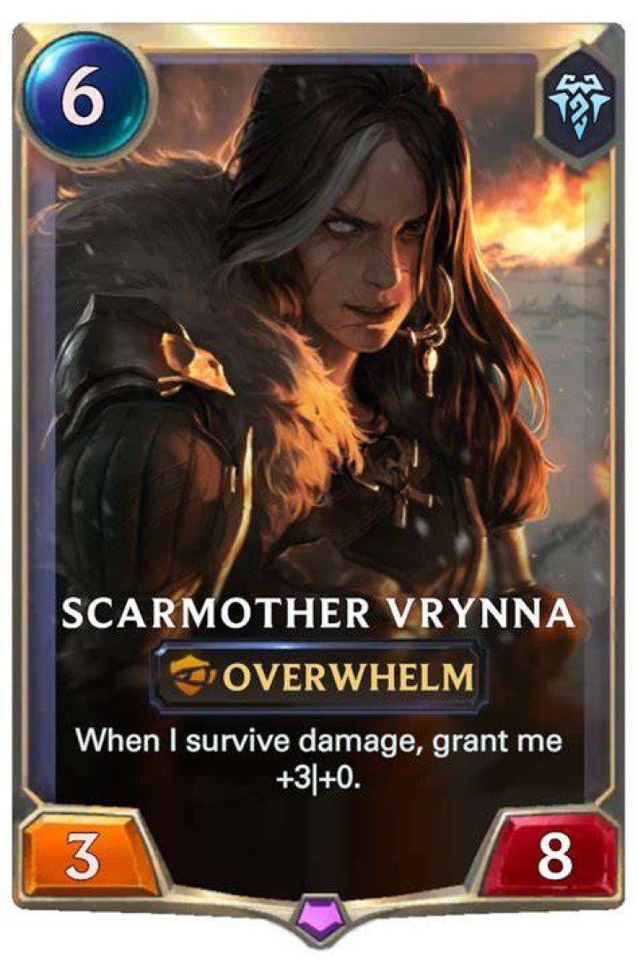 Vrynna art in Legends of Runeterra
