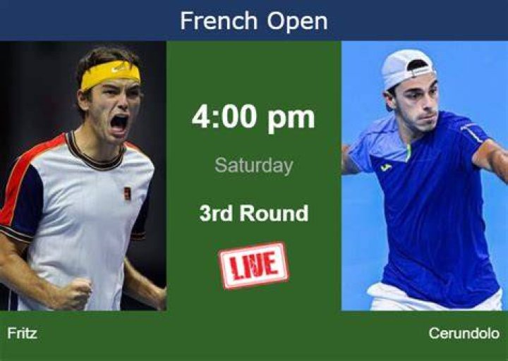 Watch Cerundolo vs Fritz live stream French Open 2023 TechRadar