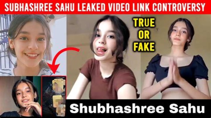 WATCH Subhashree Sahu video leaked viral scandal sparks controversy online