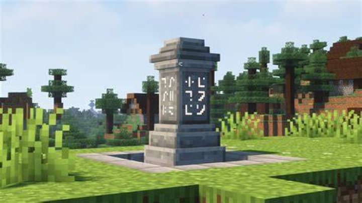 Waystones mod in Minecraft