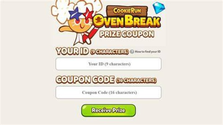 Website for redeeming Cookie Run: Overbreak codes