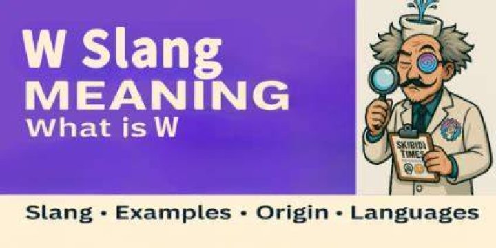 What does W mean slang? YouTube