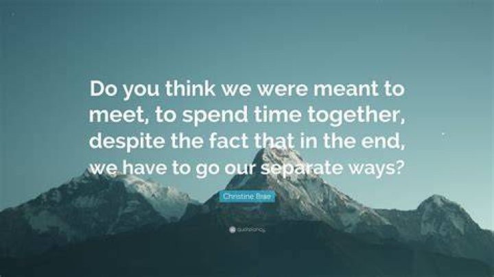 When We Think Of &ldquo;Meant To Be&rdquo; Life Quotes True love