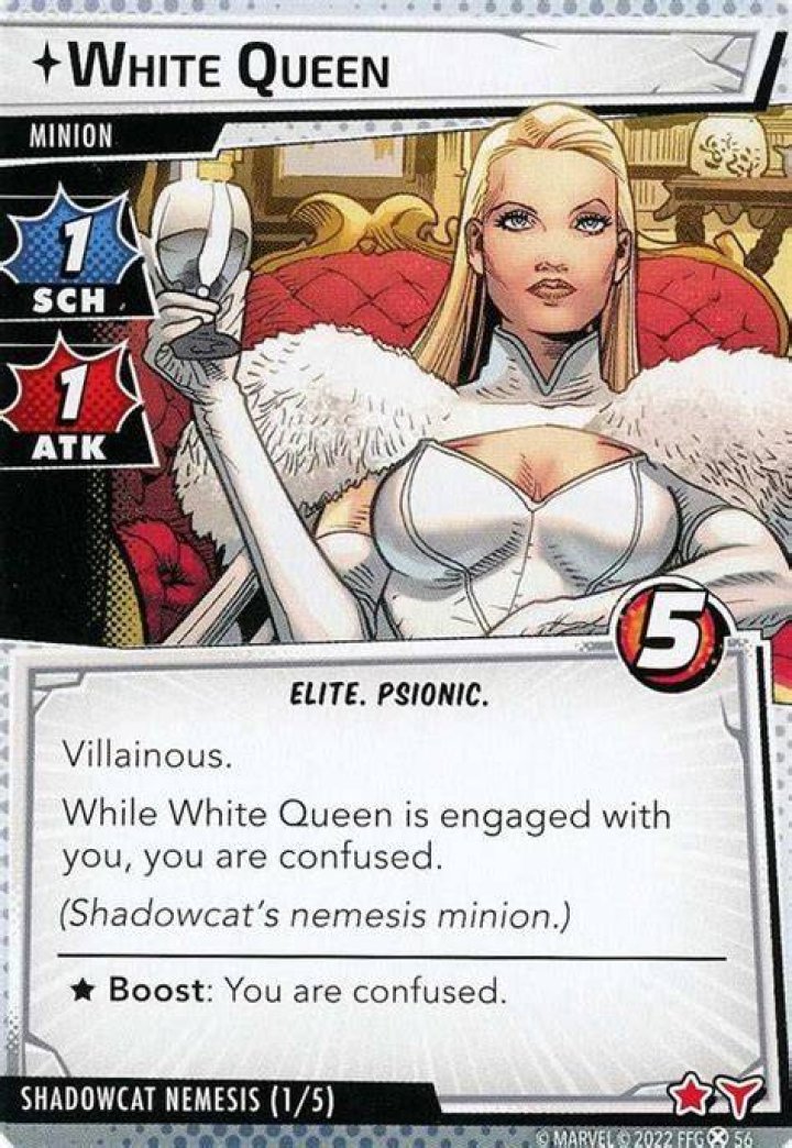 White Queen card in Marvel Snap