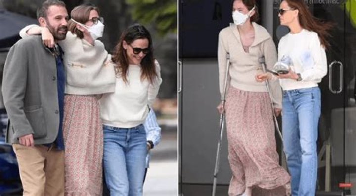 Why Does Violet Affleck Always Wear a Mask? Explainer