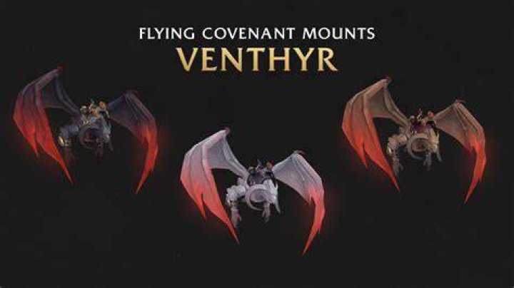 WoW Shadowlands Venthyr Stoneborn mount