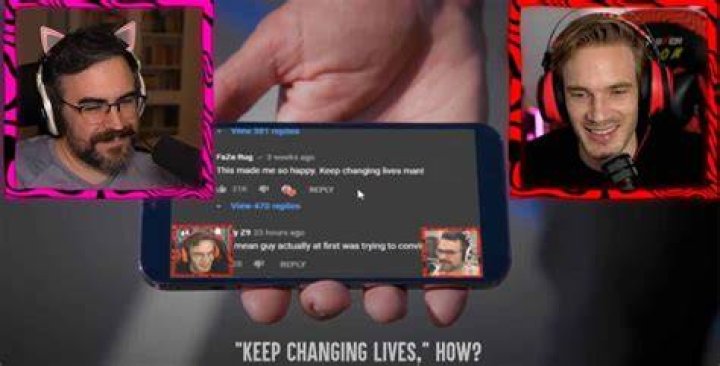 YouTuber PewDiePie reacts to Dhar Mann video