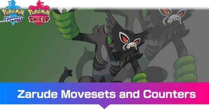 Zarude moveset