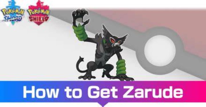 Zarude Sword and Shield location